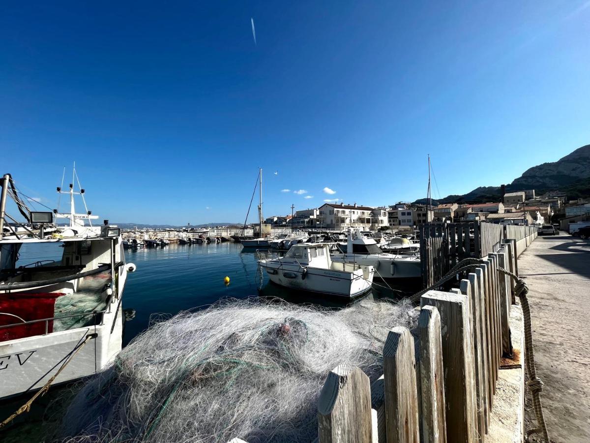 Authentique T3 Calme Entre Mer Et Calanques Marsella Exterior foto