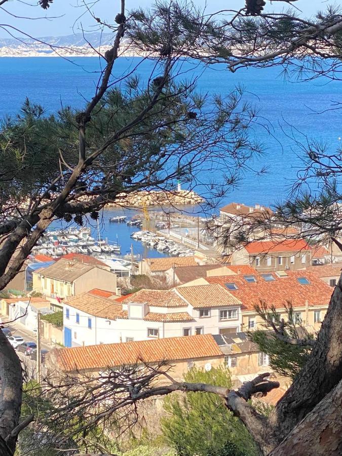 Authentique T3 Calme Entre Mer Et Calanques Marsella Exterior foto
